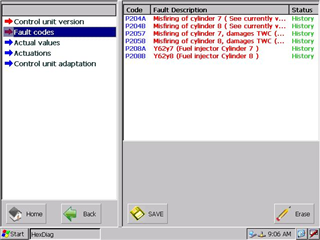 Mercedes Benz Fault Codes 