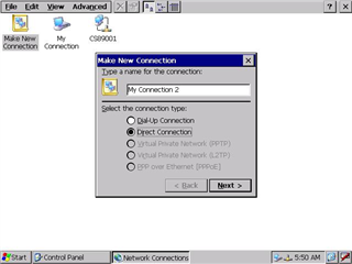 Configure New connection