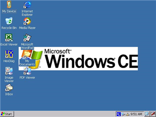 Autohex uses Windows CE