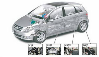 On-board electrical system 