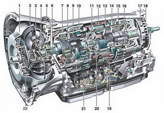 7-speed planetary automatic trans